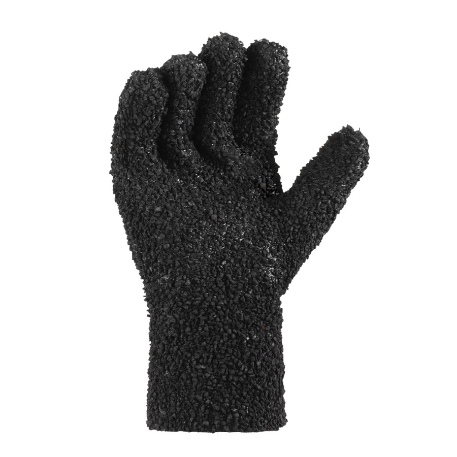 PVC-Handschuhe SCHWARZ, GRANULIERT – Bild 2