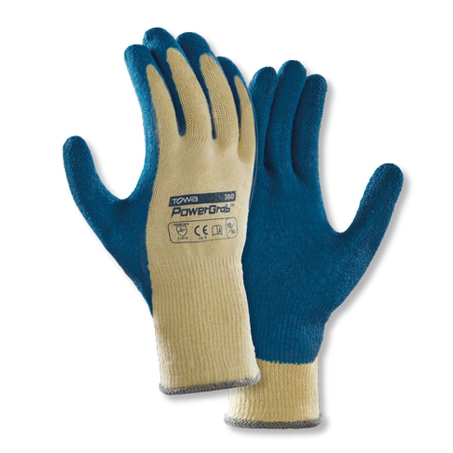 Baumwoll-/Polyester-Strickhandschuhe PowerGrab