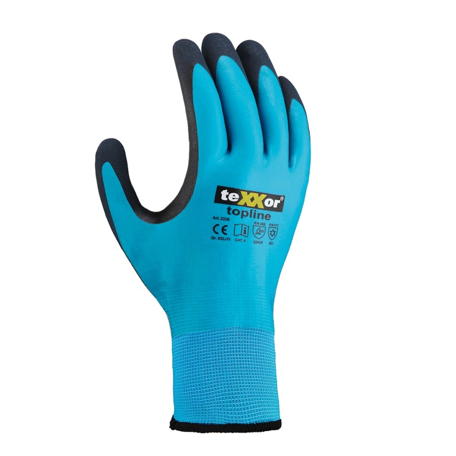 Nylon-Winterhandschuhe LATEX – Bild 3