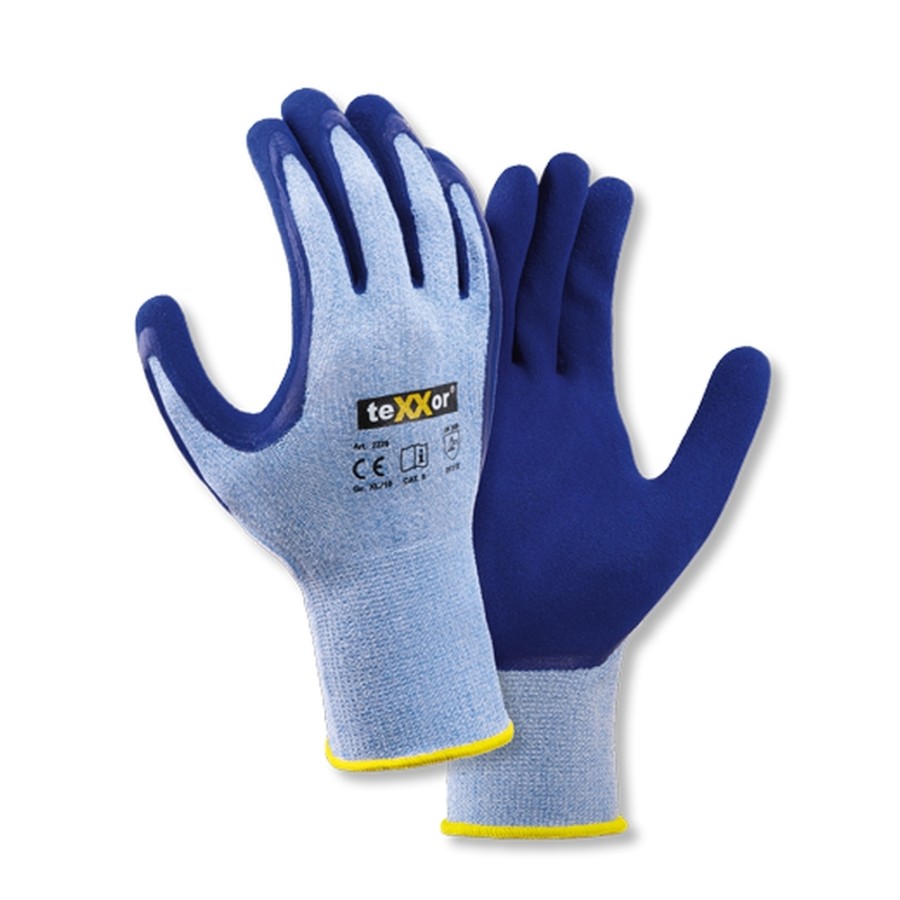 Polyester-Strickhandschuhe LATEX