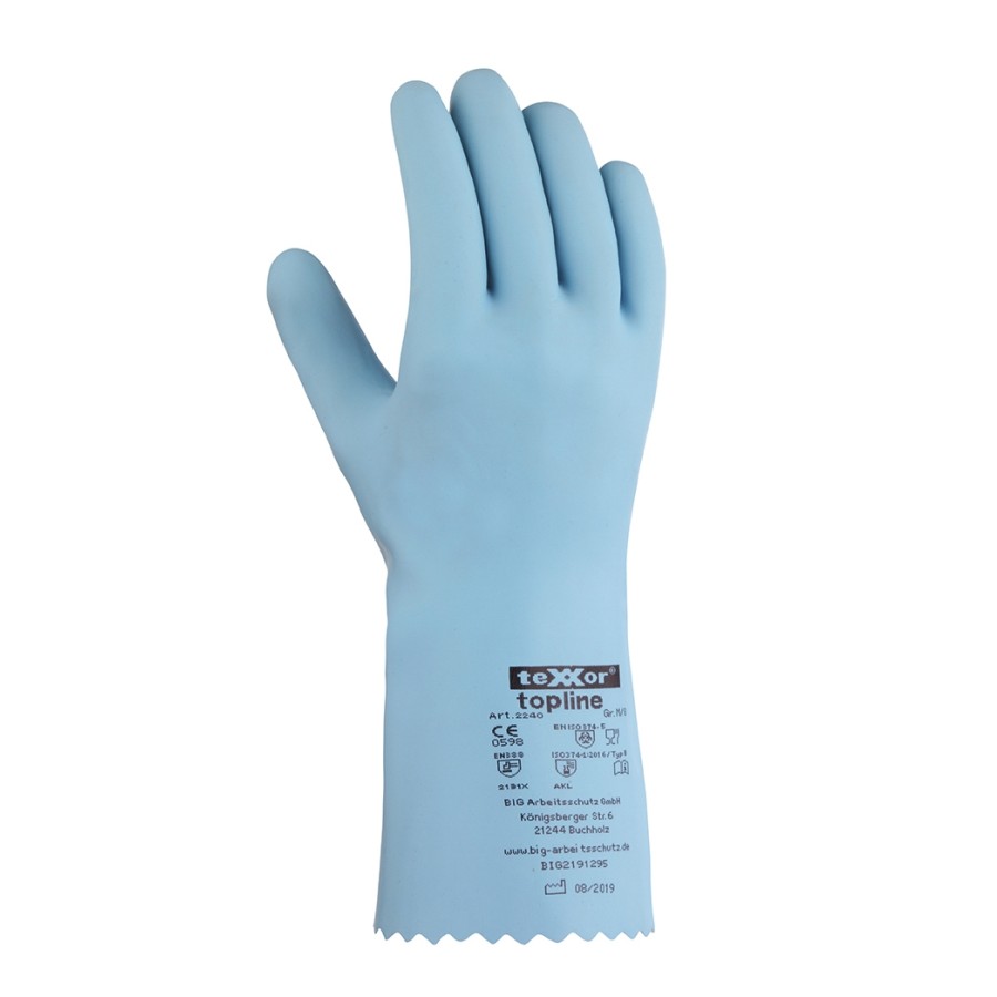 Chemikalienschutzhandschuhe NATURLATEX – Bild 3