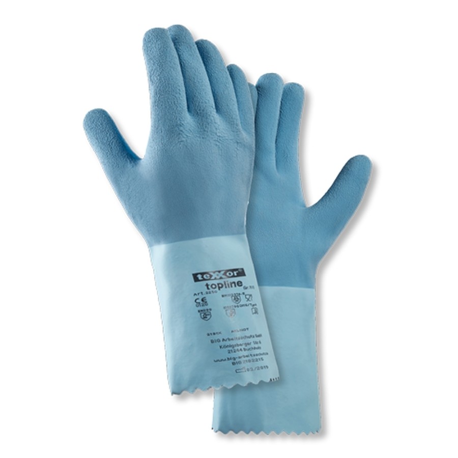 Chemikalienschutzhandschuhe NATURLATEX, GERAUT