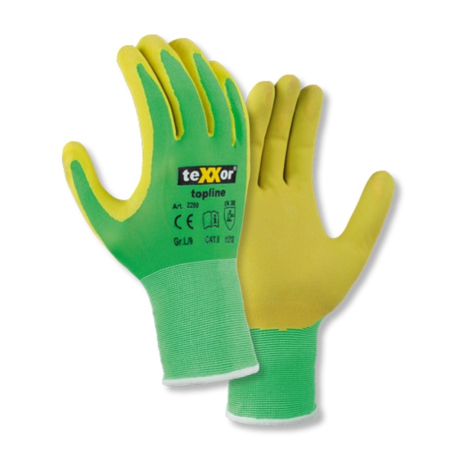 Nylon-Strickhandschuhe LATEX