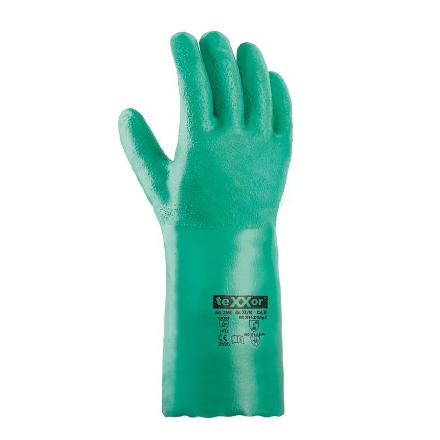 Nitrilhandschuhe GERAUTE OBERFLÄCHE – Bild 3