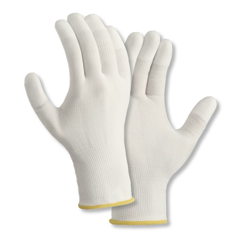 Strickhandschuhe FINGERKUPPEN PU-BESCHICHTET