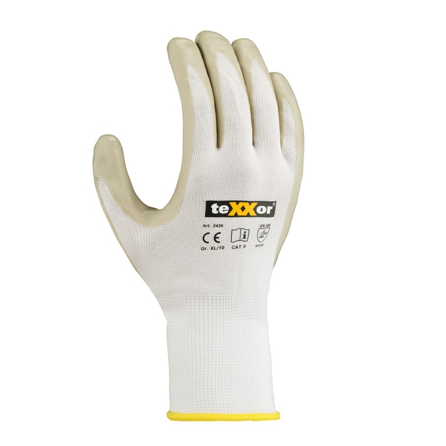 Nylon-Strickhandschuhe NITRIL BESCHICHTET – Bild 3
