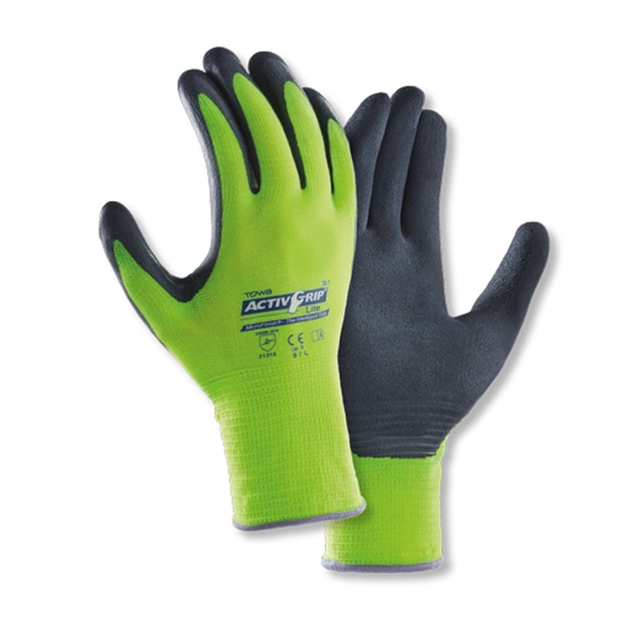 Polyester-Feinstrickhandschuh ActivGrip Lite
