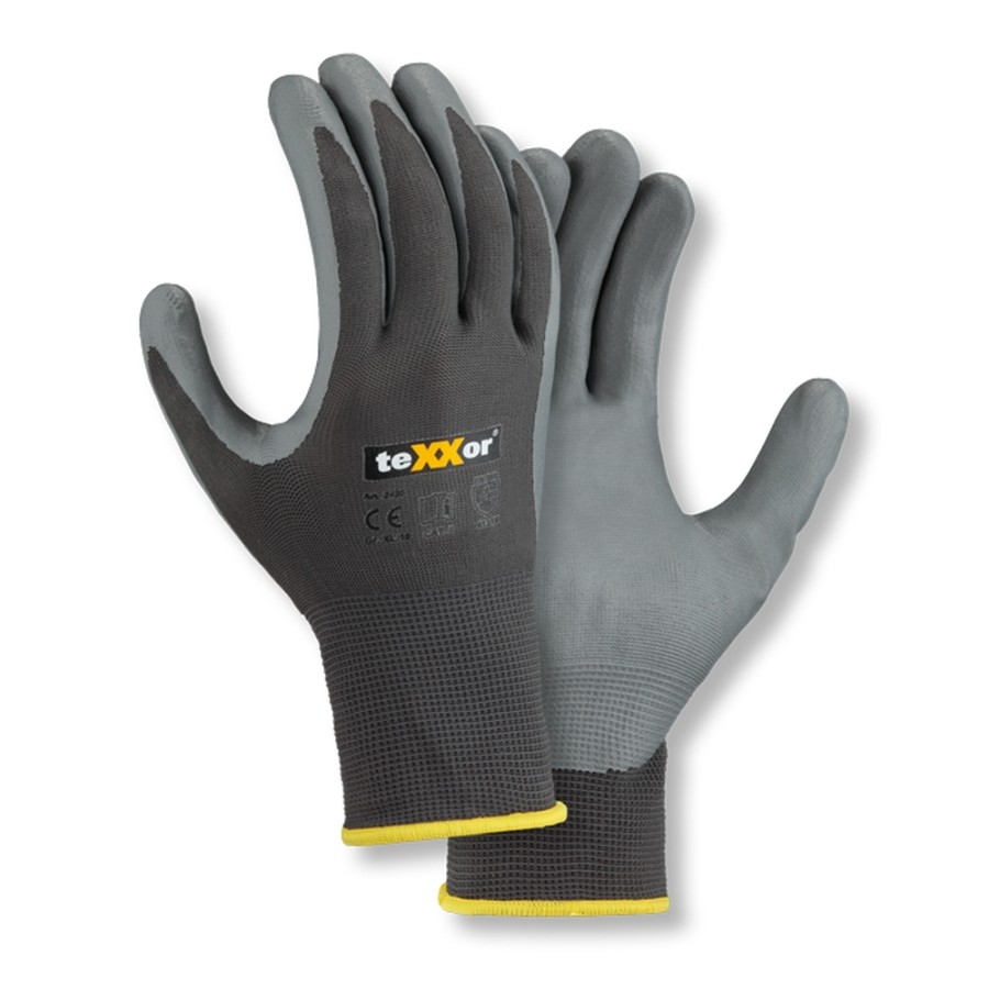 Polyester-Handschuhe NITRIL BESCHICHTET