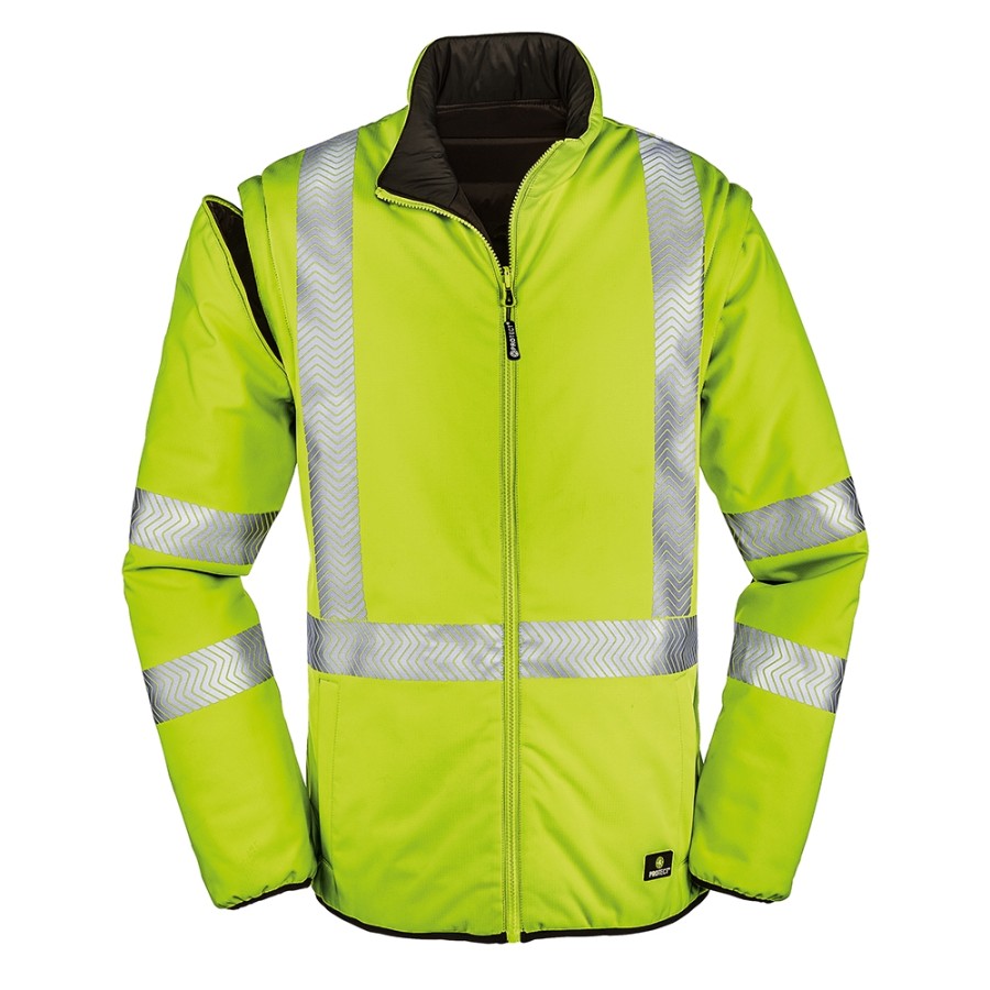 Warnschutz-Softshellwendejacke RENO – Bild 2