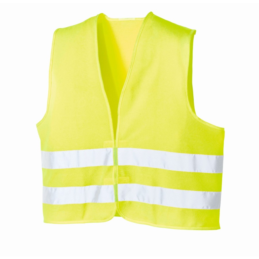 Warnschutz-Weste WINNIPEG (Polyester, leuchtgelb)
