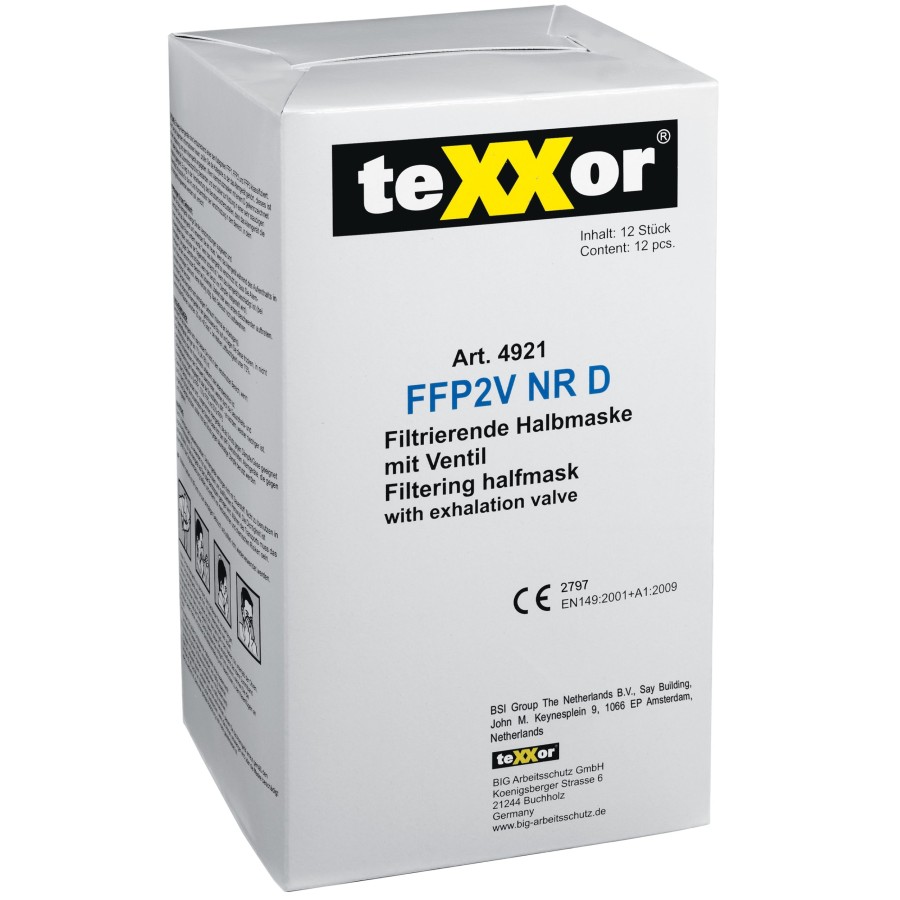 Filtrierende Halbmasken FFP2V NR D – Bild 2