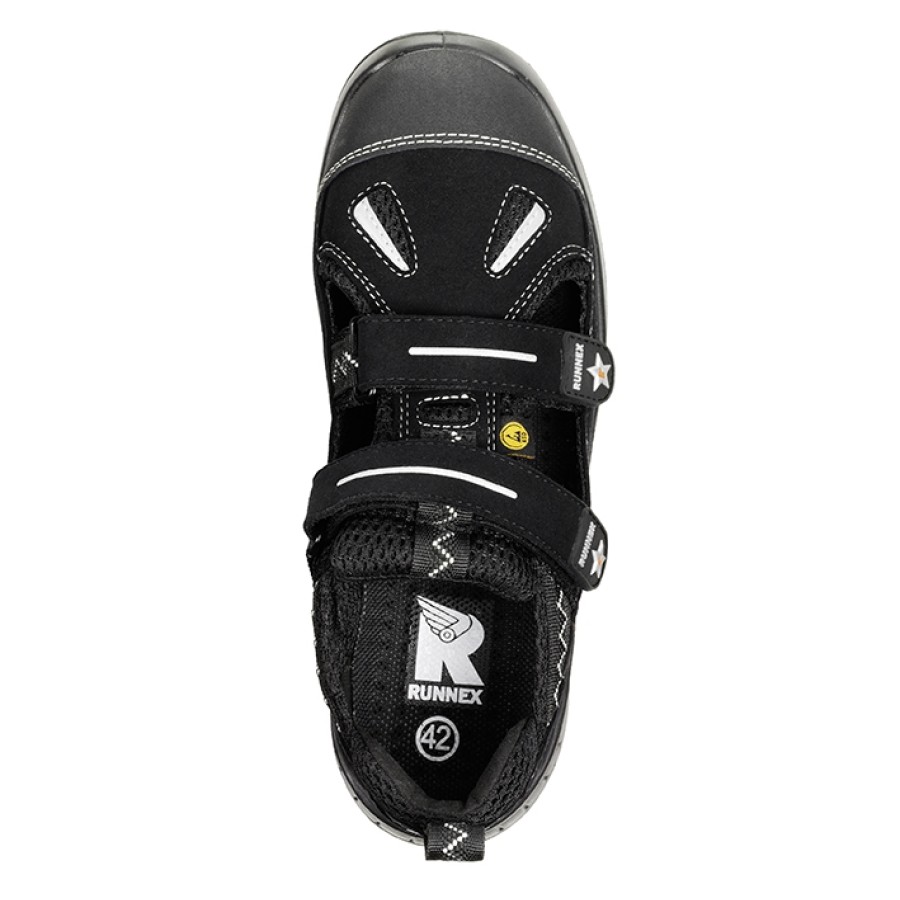 TeamStar S1-Sicherheitsklettsandalen – Bild 3