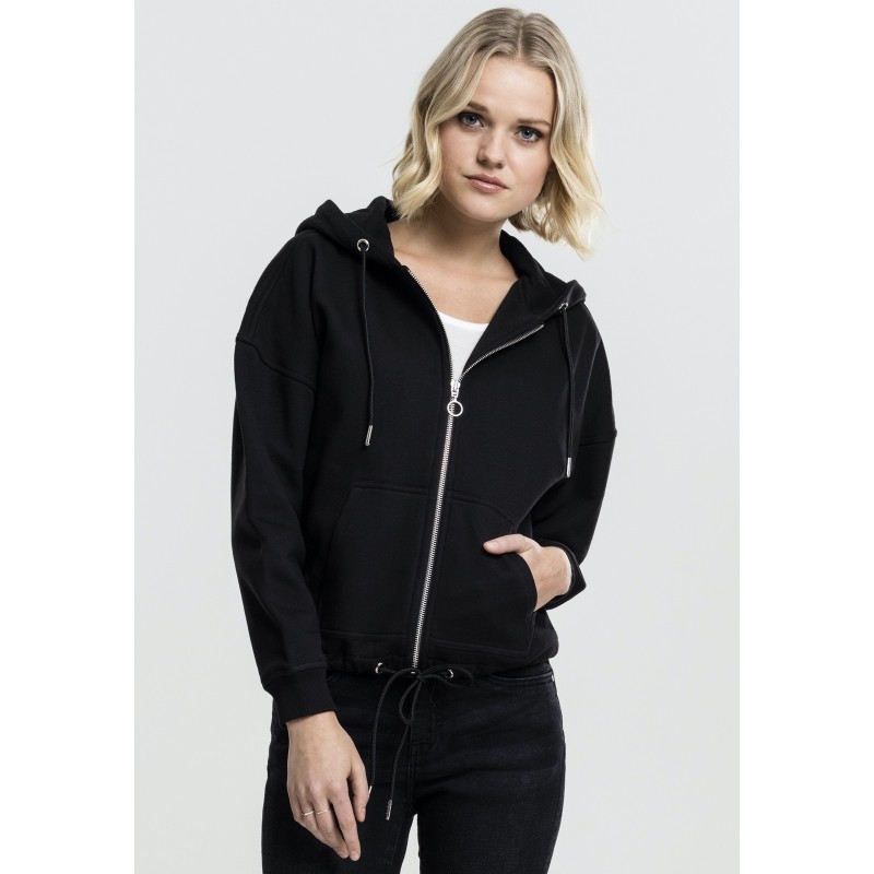 Damen Kimono Zip Hoody